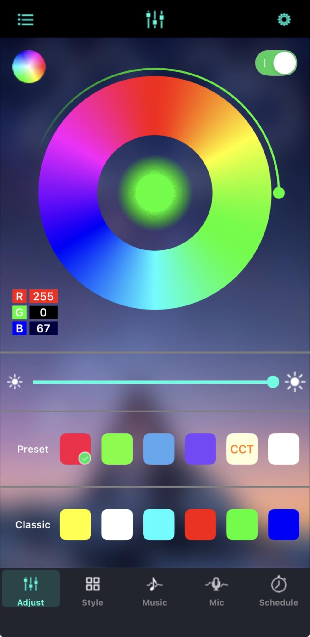 AILBTON Led Strip Lights,60ft Music Sync Color Changing, Built-in Mic,Bluetooth App Control LED Tape Lights with Remote,5050 RGB Rope Light Strips customer photo 2