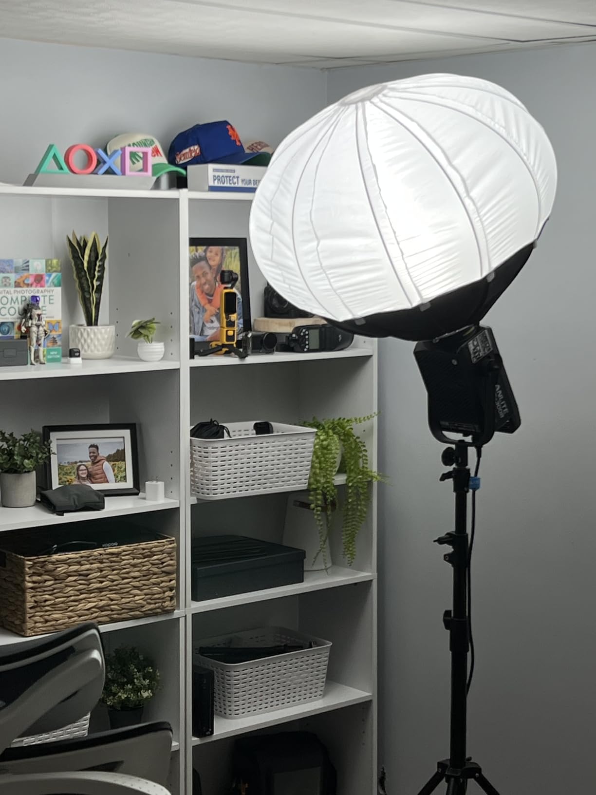 Aputure Lantern Softbox Soft Light Modifier,26inch, for Bowens Mount Light customer photo 1