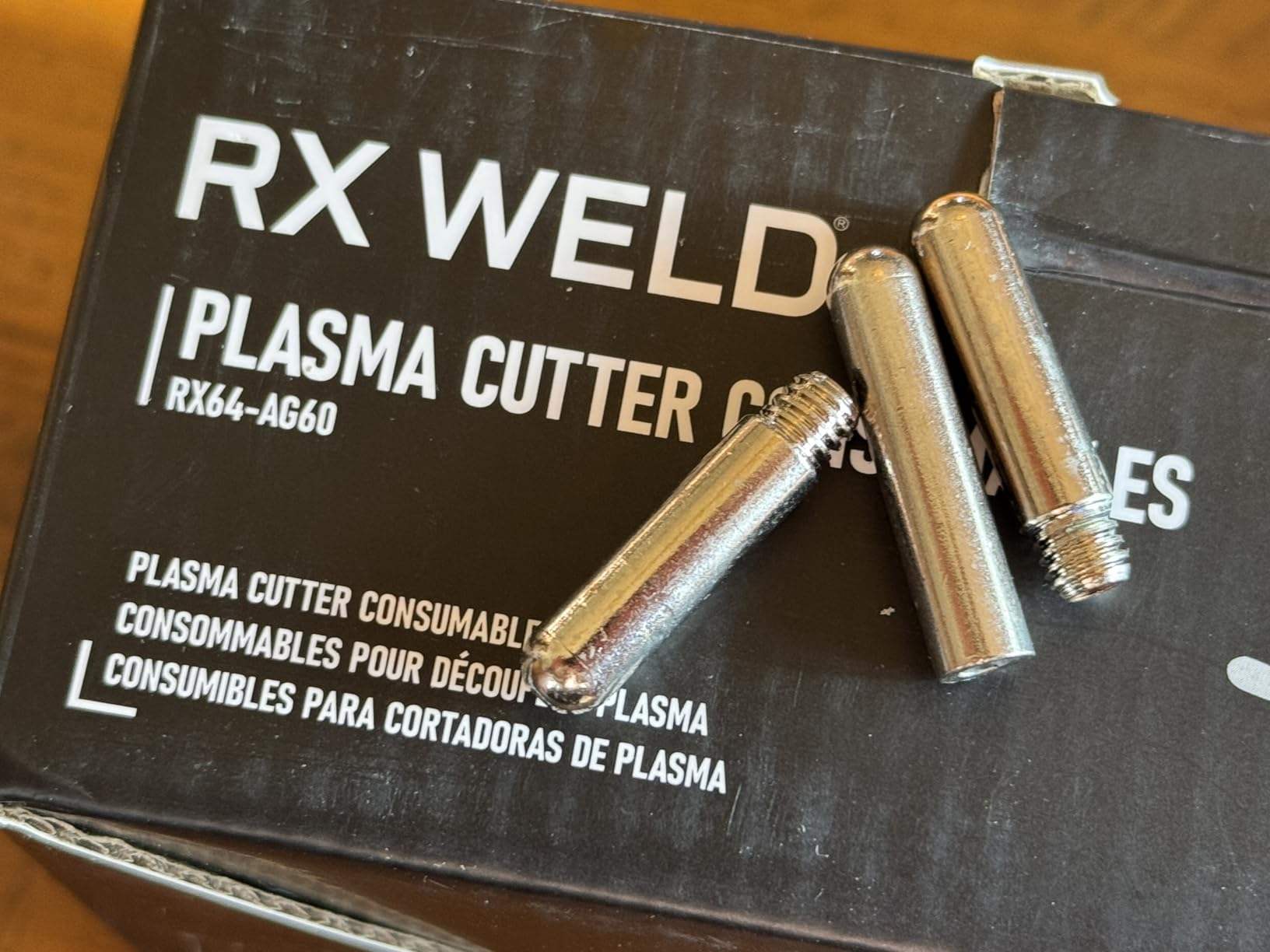 RX WELD 64PCS AG60P Plasma Cutter Torch Consumables Electrode Nozzles Cups customer photo 2