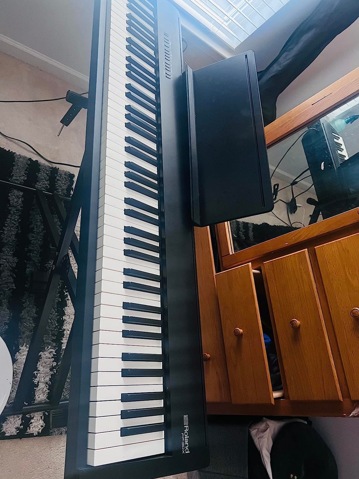 Roland FP-30X 88-Note Digital Piano, Black customer photo 1