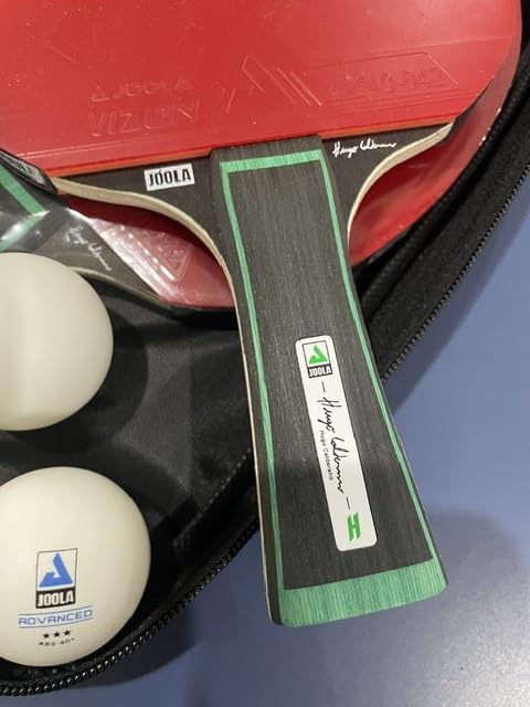 JOOLA Duo Pro Ping Pong Paddles Set of 2 - Professional Table Tennis Paddles, Three Advanced 3 Star Tournament Ping Pong Balls and Carrying Case - Advanced Table Tennis Rackets customer photo 1
