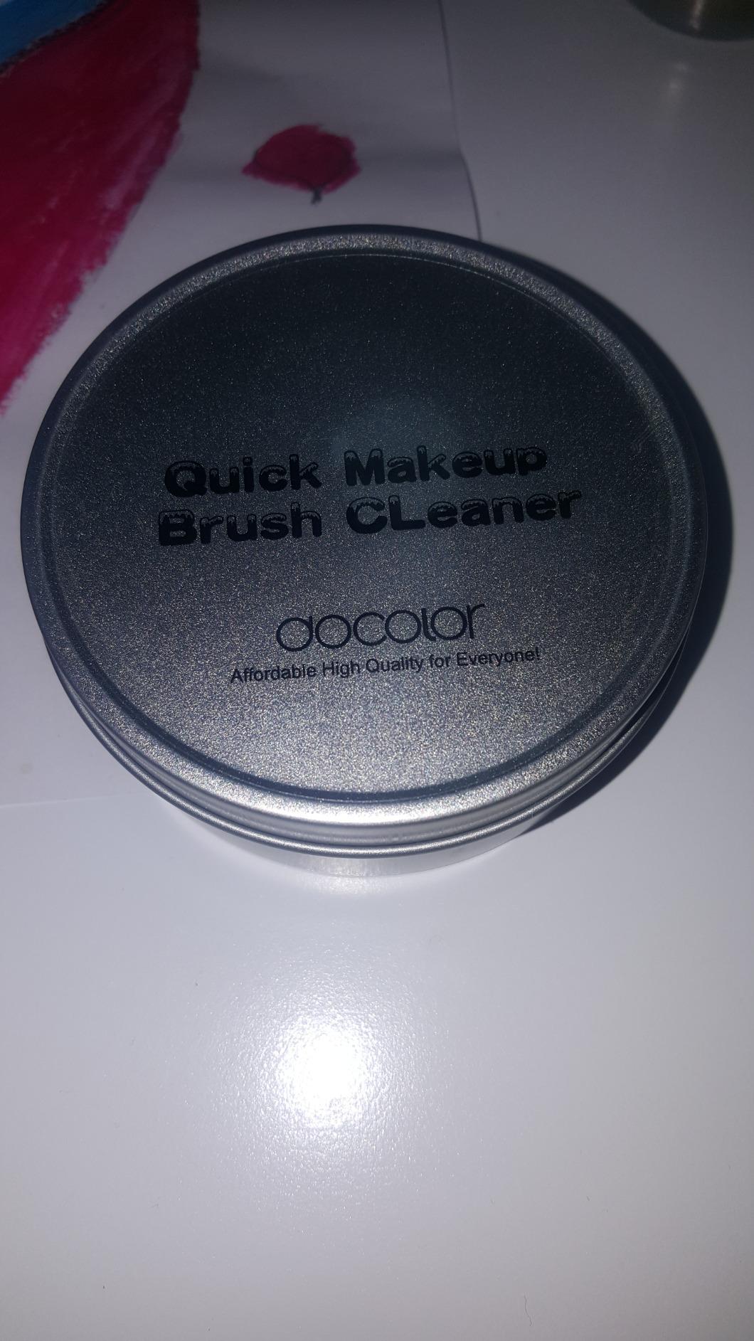 Docolor Makeup Brushes Cleaner Set Solid Soap Cleanser with Color Removal Sponge, Makeup Brush Cleaner Mat Brushes Shampoo for Cleaning Makeup Sponges, Brushes & Applicators Vegan (coconut oil) customer photo 1