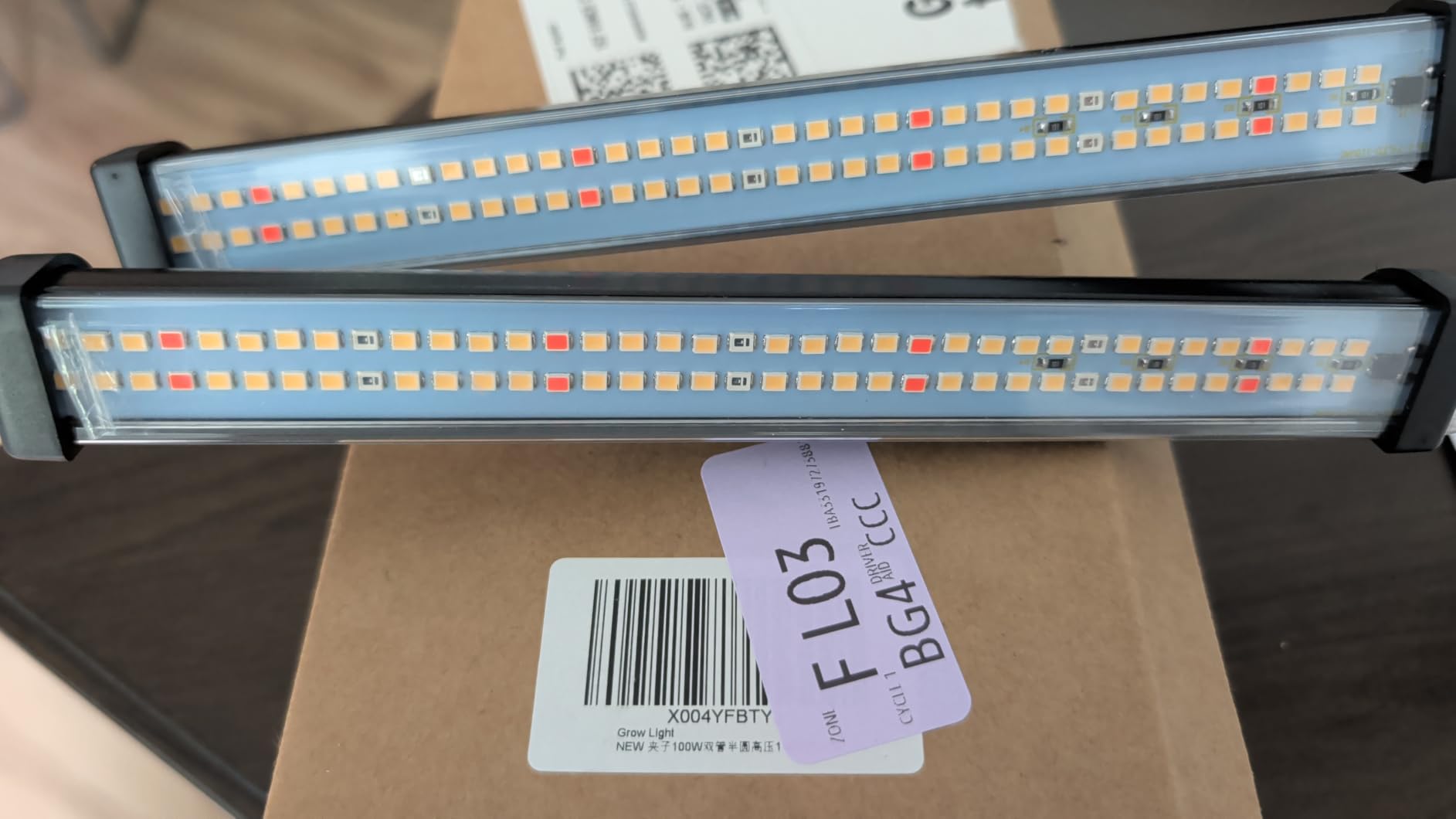 GooingTop Grow Light 100W 6000K, Super Bright White Desktop Clip Plant Lamp customer photo 1
