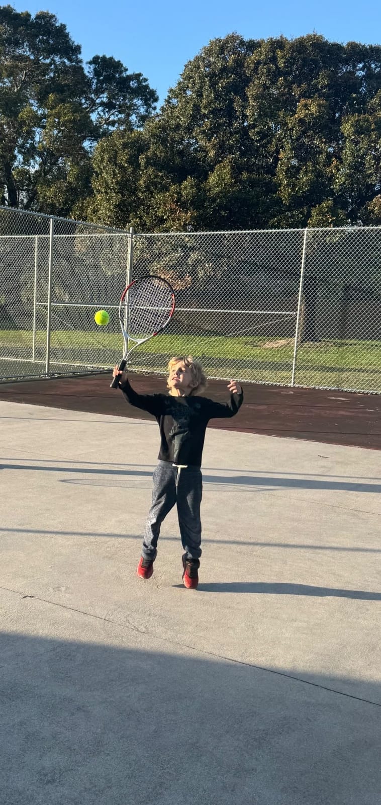 2-Pack Kids Tennis Racket Set, Junior Racquets with Bag and Balls customer photo 1