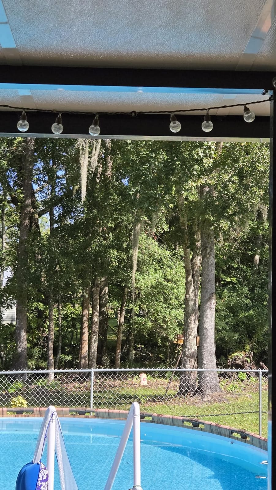GPATIO 120FT Outdoor String Lights, Waterproof Patio Lights with 64 Hanging Lights Globe G40 Bulbs, 2700k Shatterproof for Backyard Outside Decor customer photo 2