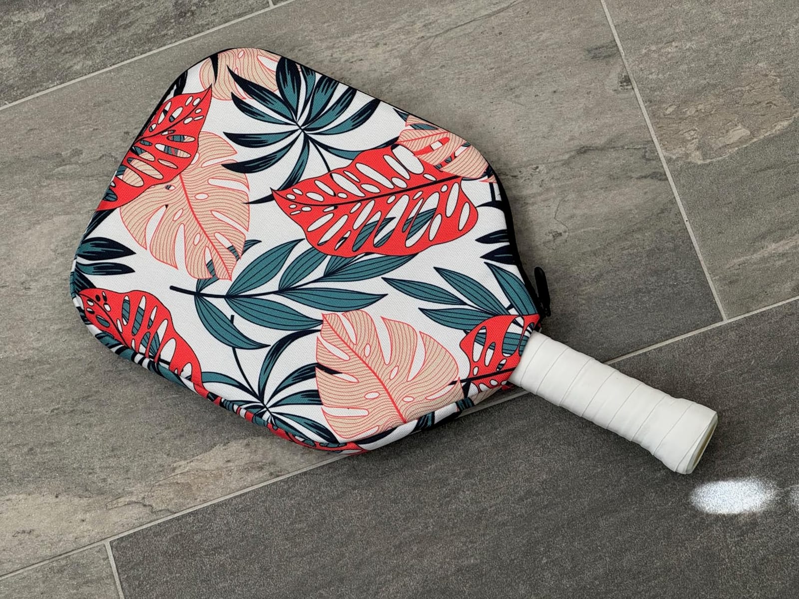 Palms-O-Aces Pickleball Paddle Cover | Canvas Padded Pickleball Paddles Sleeve with Zipper | Lightweight Protective Paddle Case for Standard Paddles | Paddle Cover Accessory customer photo 2