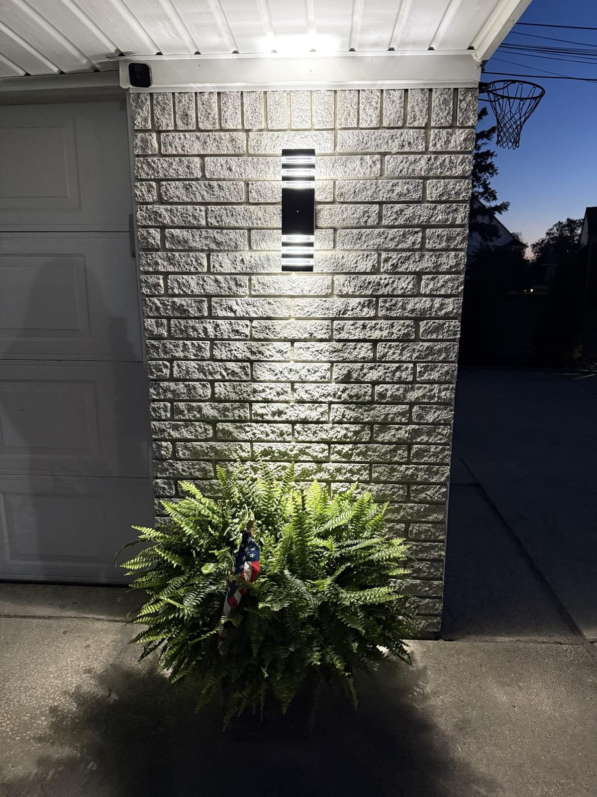 DASTOR Dusk to Dawn Outdoor Lighting, Up and Down Outdoor Lights for House customer photo 1
