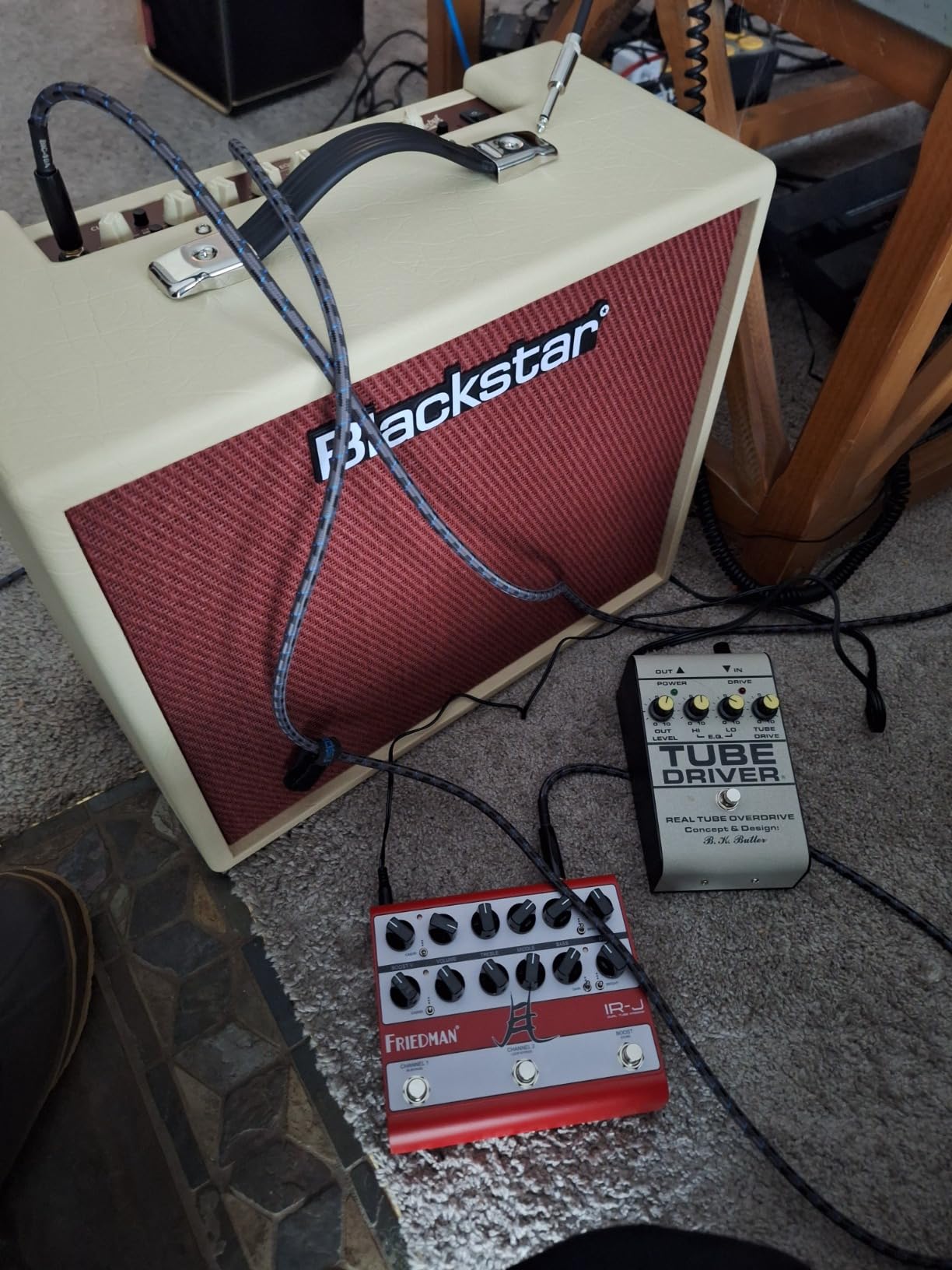 Blackstar Debut 50, 2 Guitar Combo Amplifier, Cream (DEBUT50R) customer photo 2