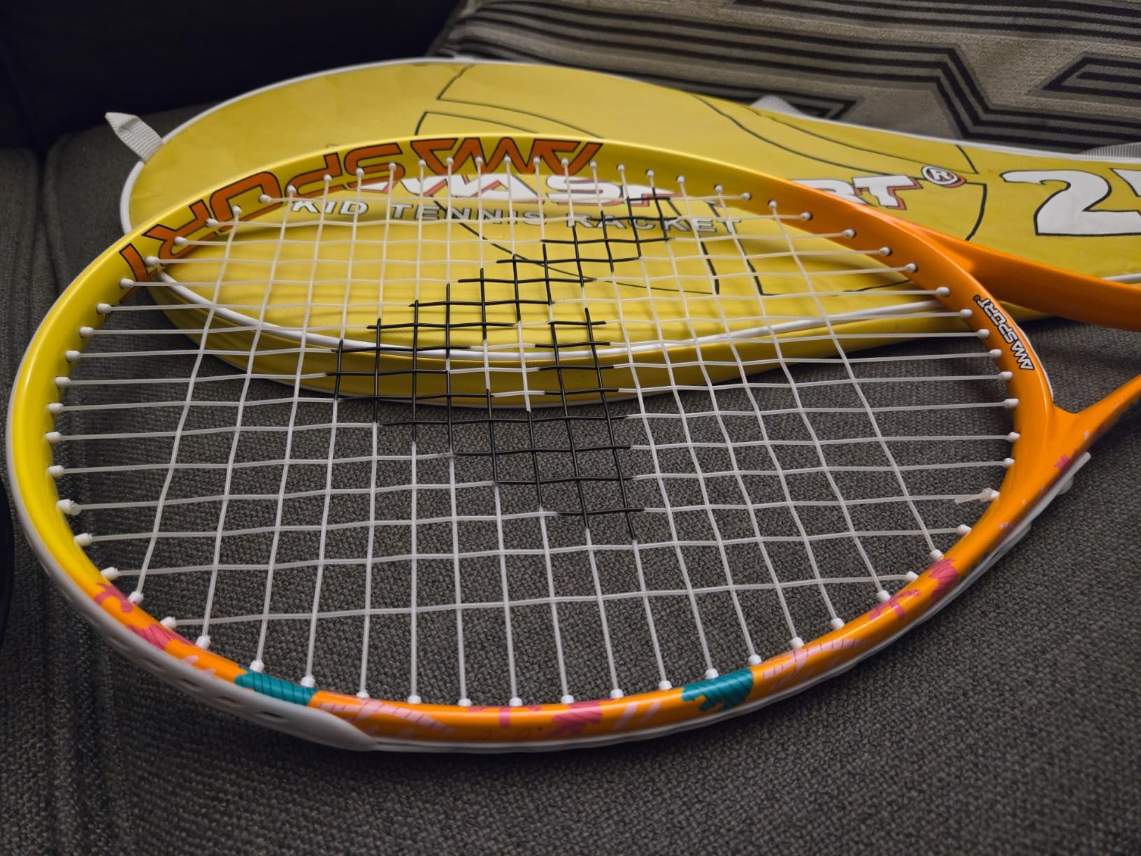 AMA SPORT Kids Tennis Racket for Junior Toddlers Starter Kit 17-25