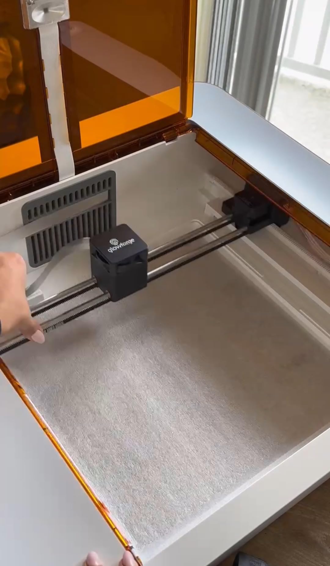 Glowforge Aura 6W Laser Engraver & Cutter with HD Camera & 12-in Workspace customer photo 1