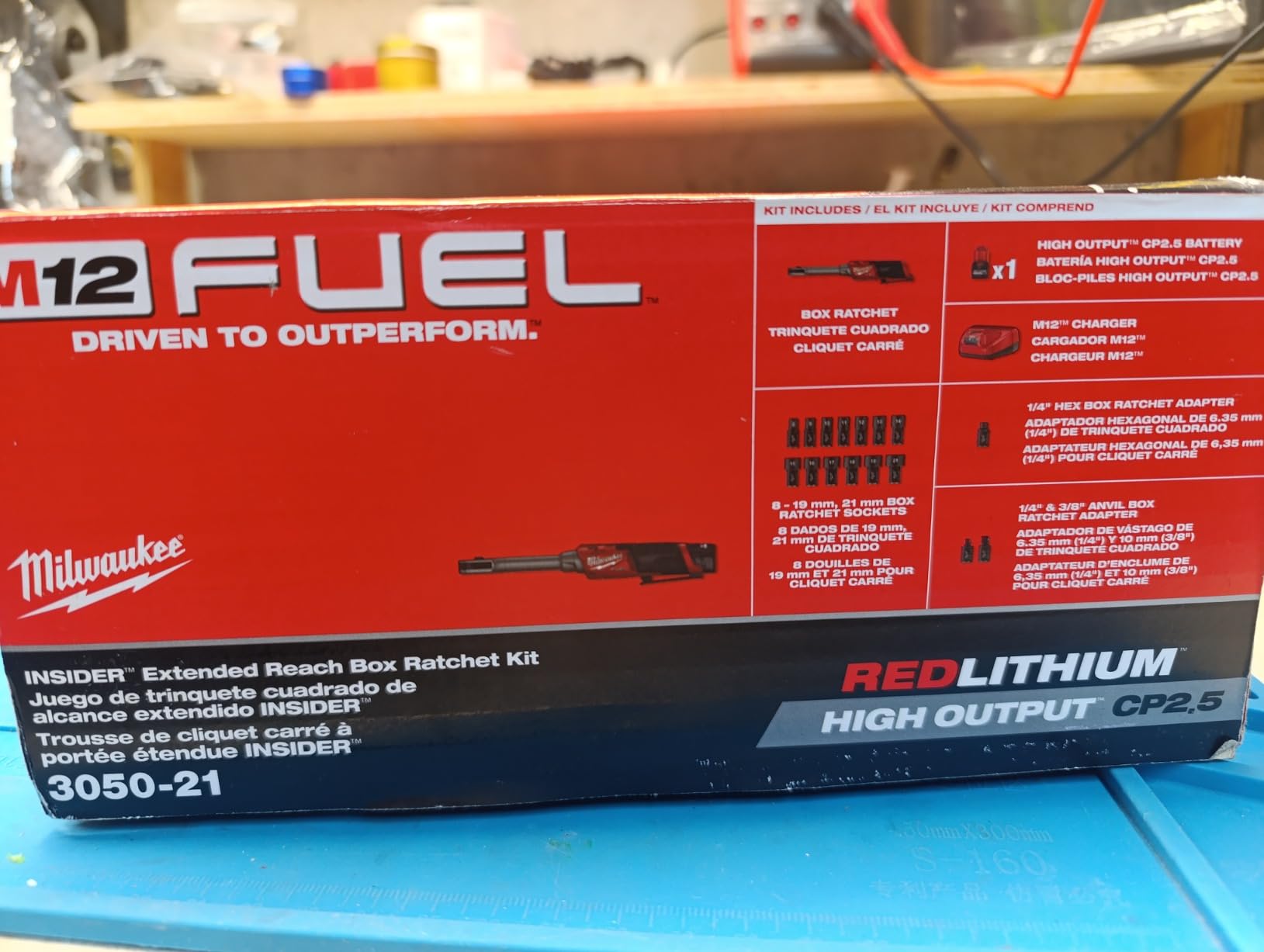 Milwaukee Electric - M12 Fuel. Insider. Extended Reach Box Ratchet customer photo 1