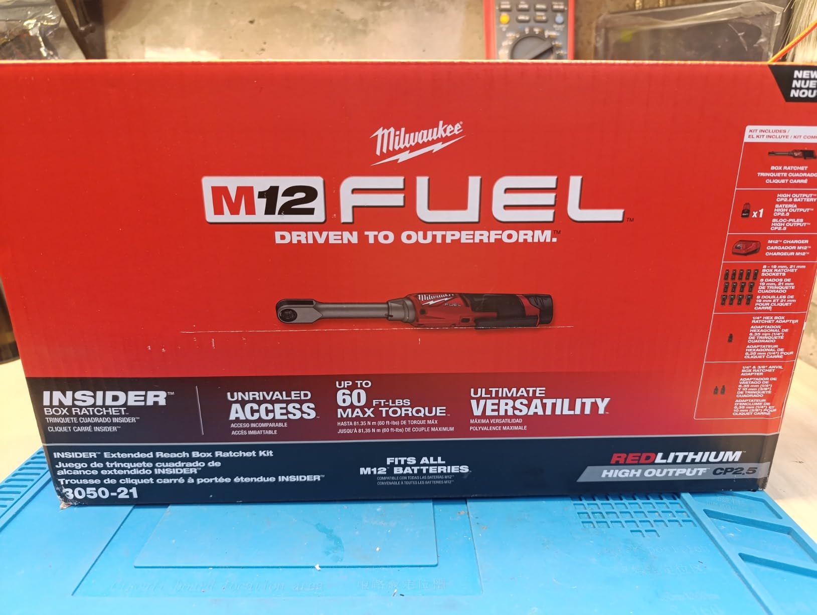 Milwaukee Electric - M12 Fuel. Insider. Extended Reach Box Ratchet customer photo 2