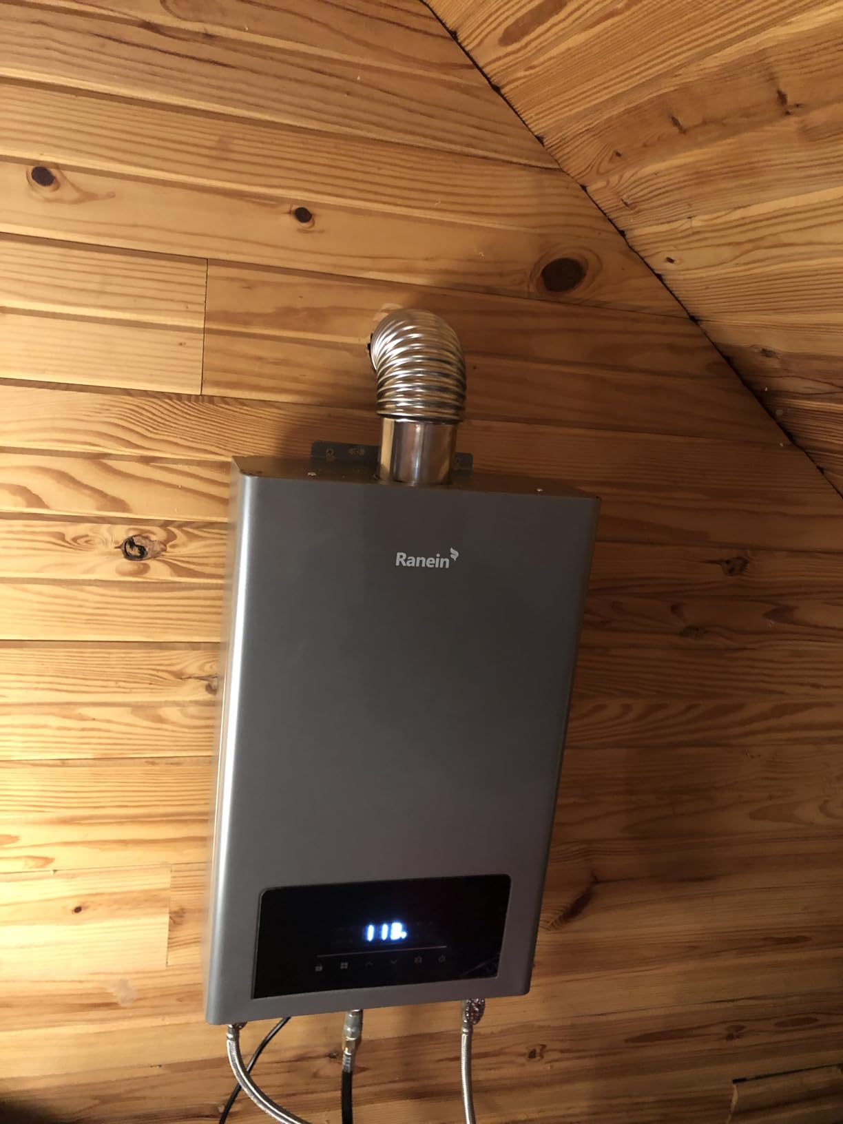 Ranein Propane Gas Tankless Water Heater, 3.6 GPM, 80,000 BTU, Indoor customer photo 2