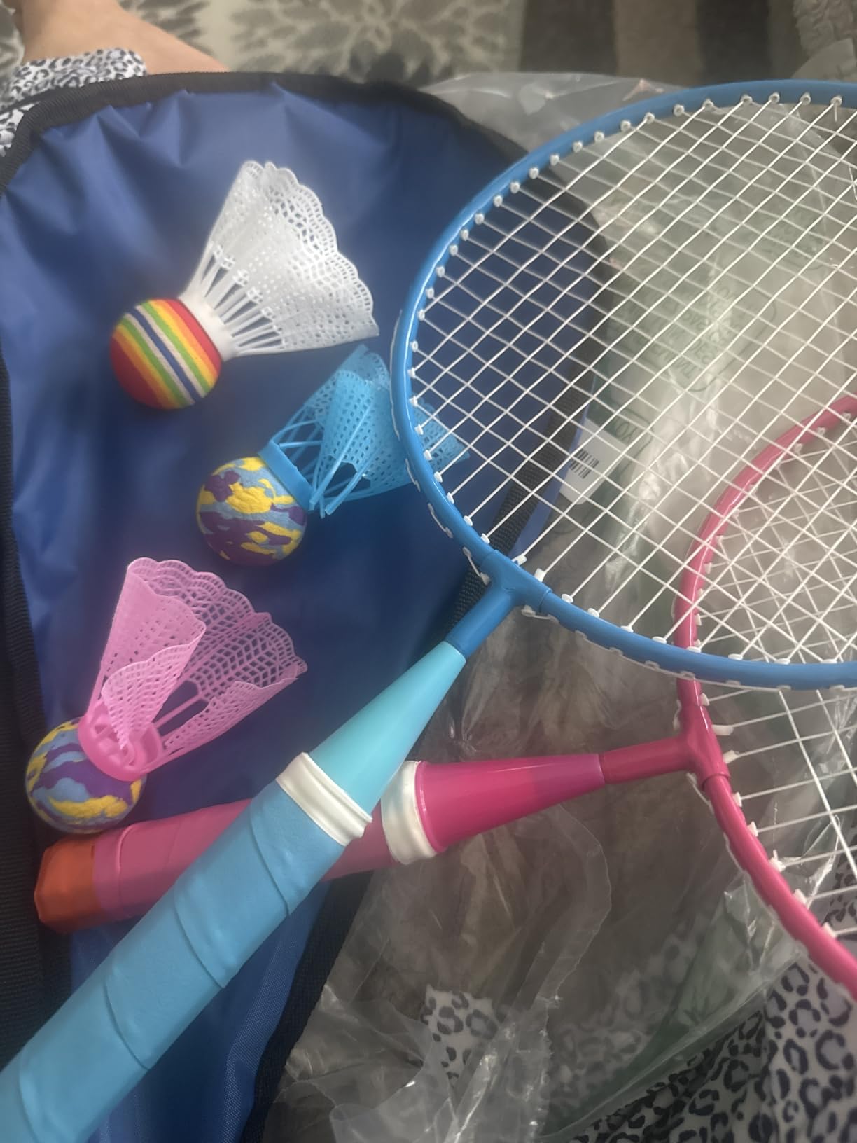 KH Badminton Rackets Set 2/4/6 for Adults & Kids, with Shuttlecocks customer photo 2