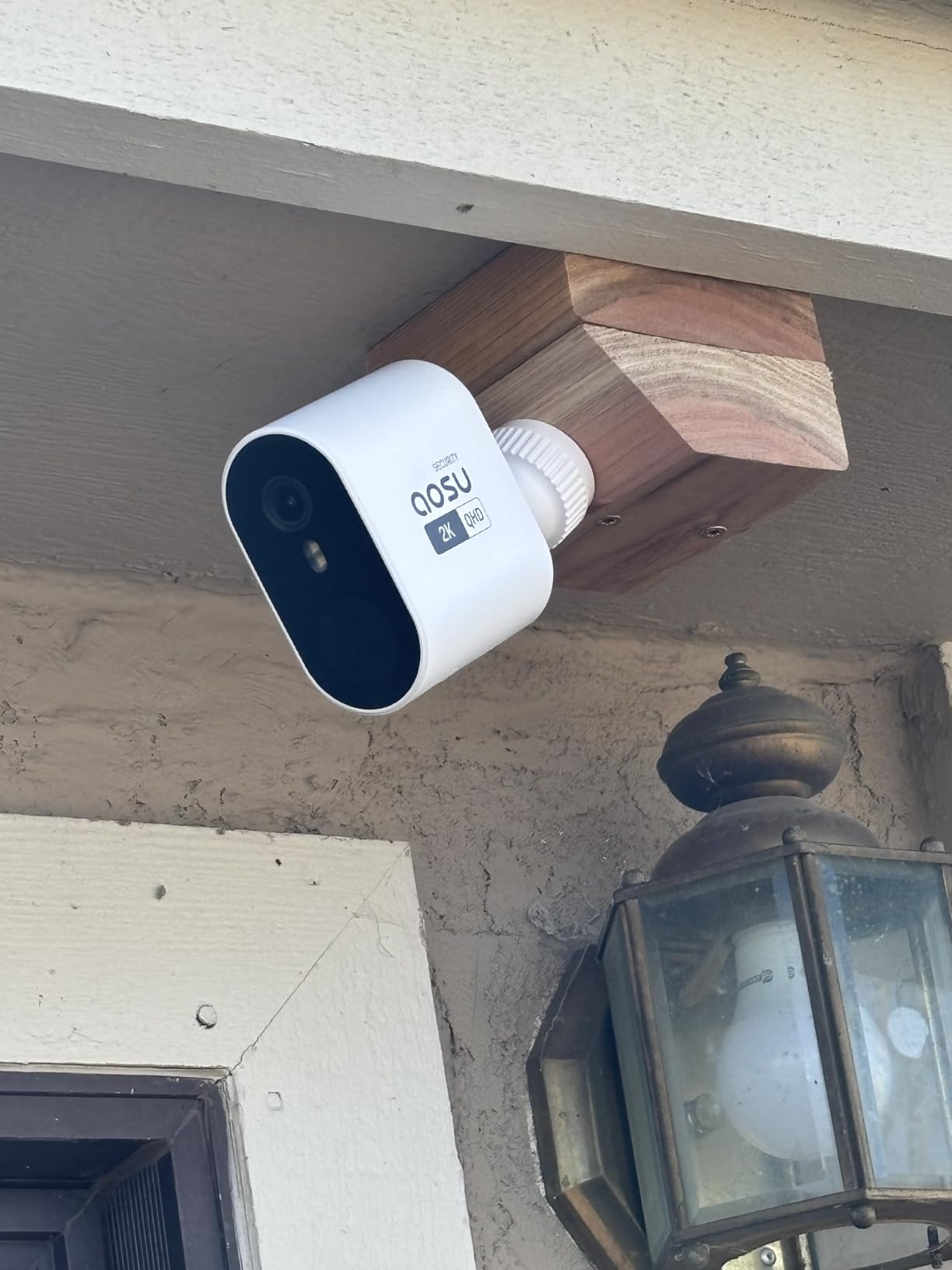 aosu 2K QHD Battery Security Cameras Wireless Outdoor System, 4-Cam-Kit customer photo 2