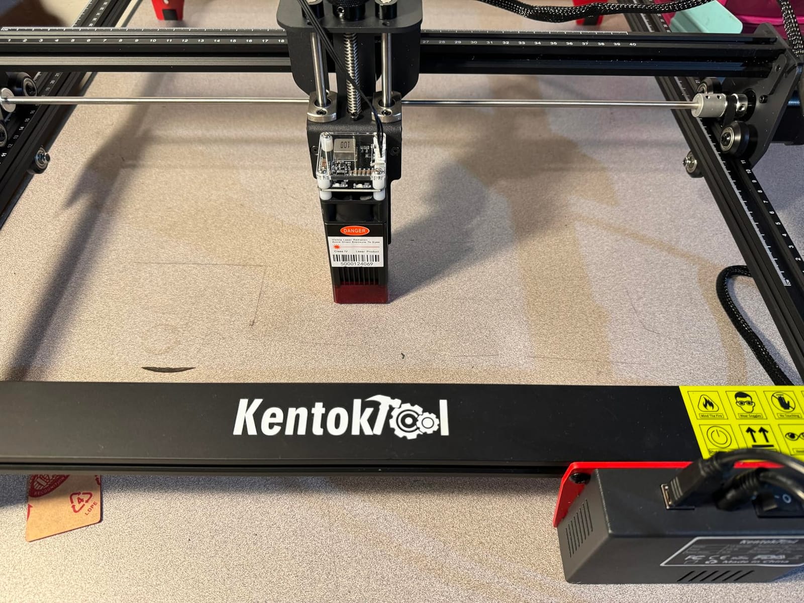 Laser Engraver, LE400PRO 50W Laser Engraving Machine for Beginners, 5.5W 400x400mm Large Working Area High Precision Laser Engraver and Cutter Machine for Wood Acrylic Leather (Class 1 Output 5500mW) customer photo 1