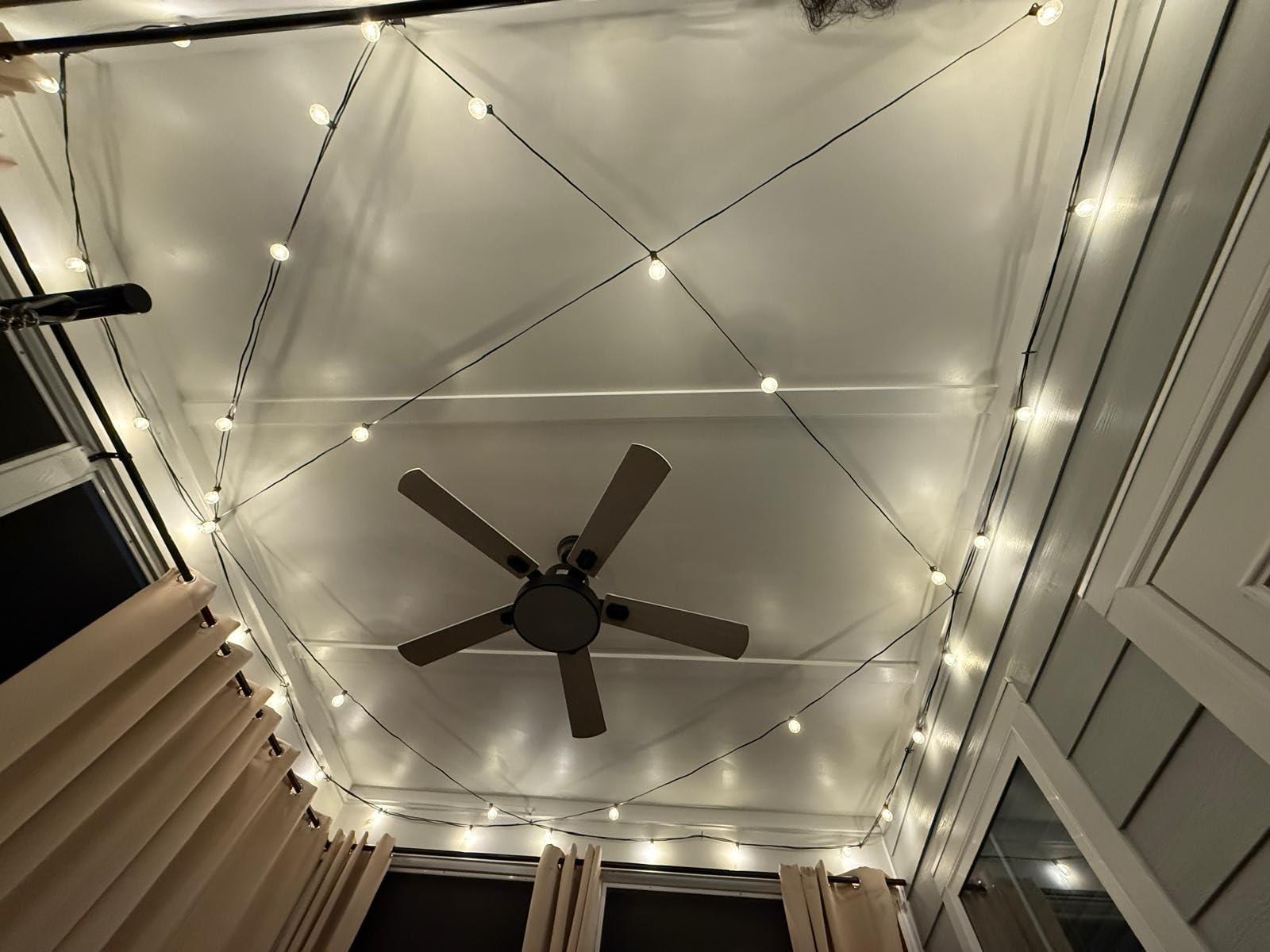 Outdoor Lights String Patio Outside - 100ft 30M LED Waterproof Light ST38 customer photo 1