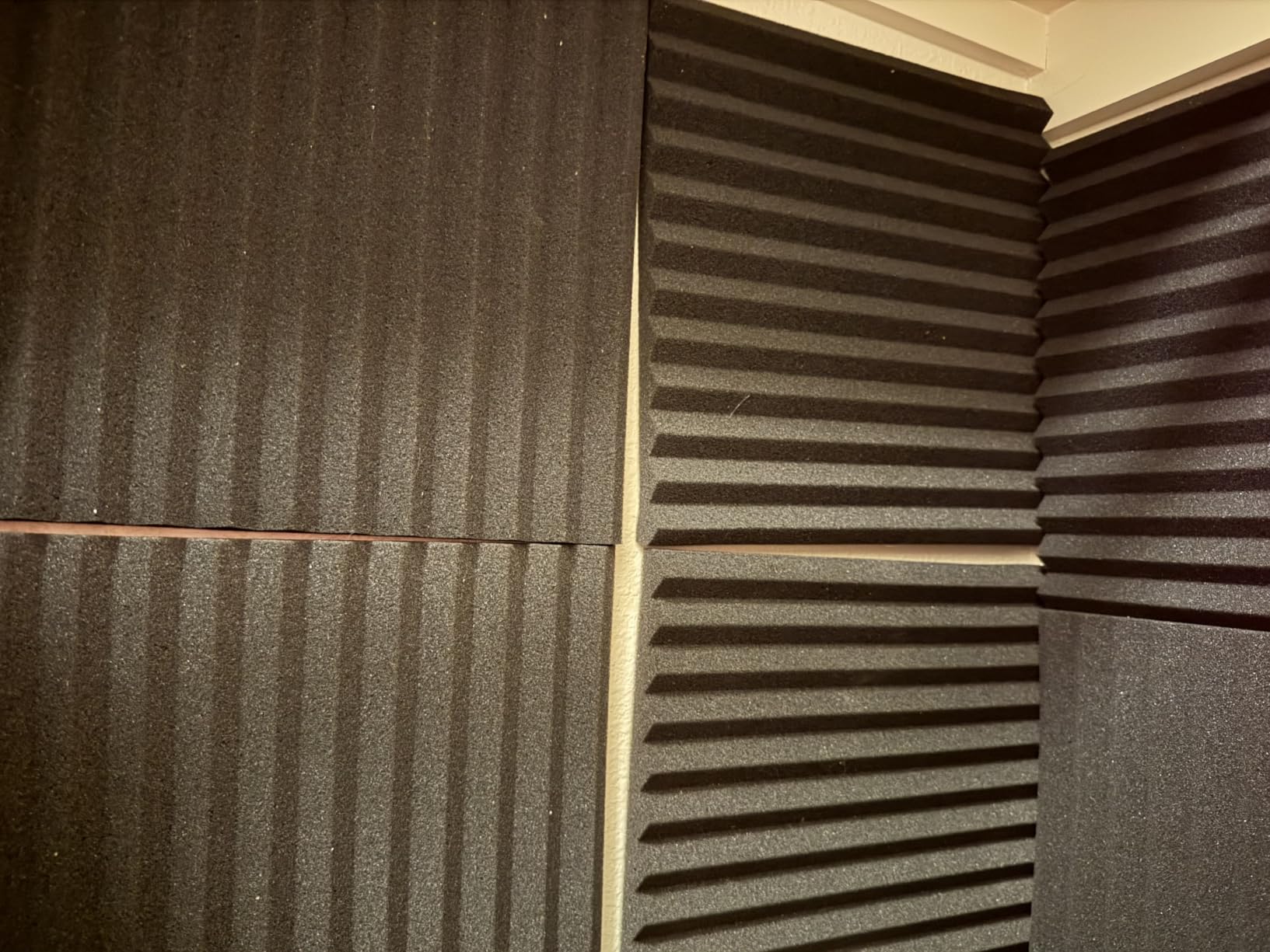 54 Pack Acoustic Foam Wall Panels, 12 x 12 x 1 in customer photo 1