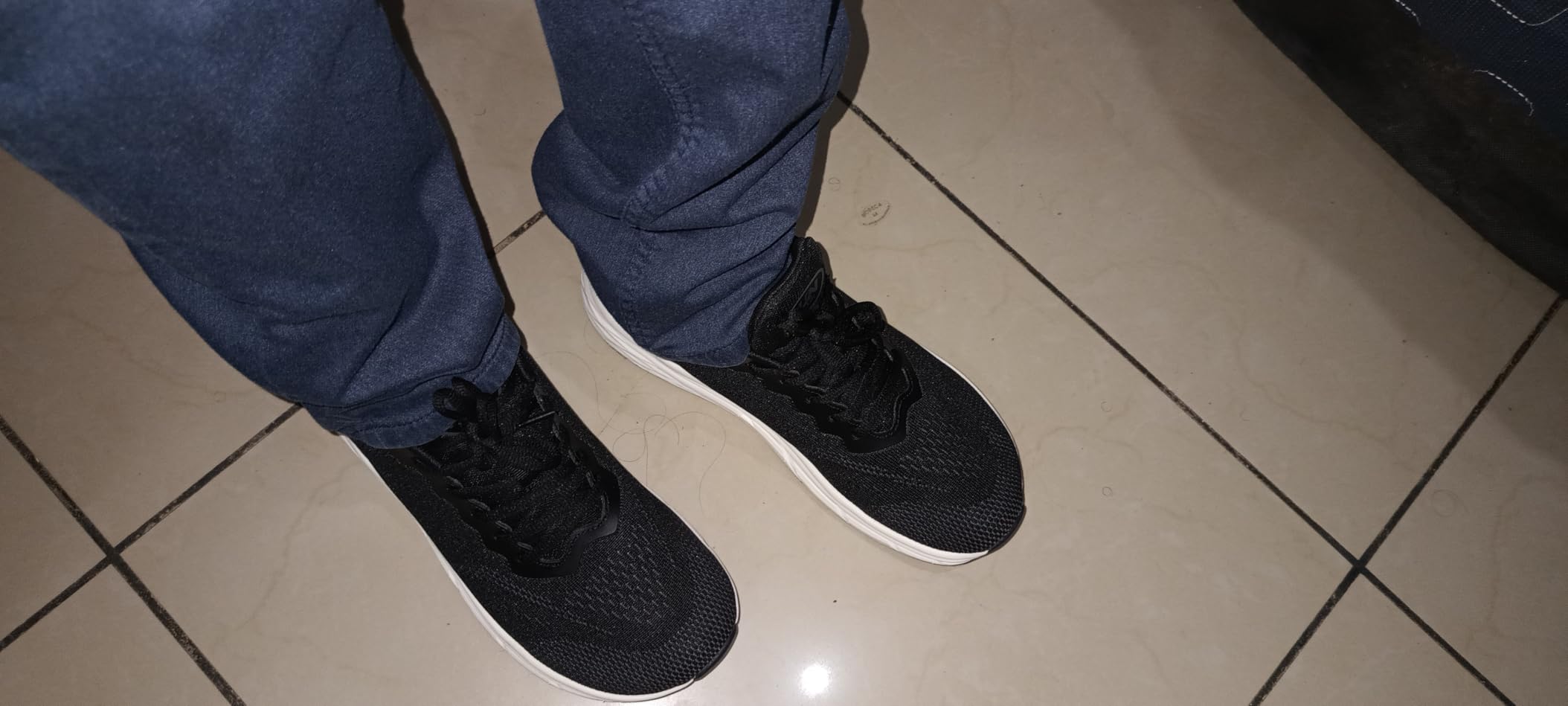 Slow Man Wide Toe Box Shoes for Men - Cushioned Road Running Shoe Non Slip Mens Walking Sneakers for Wide Feet Comfortable Athletic Gym Workout Sneaker customer photo 2