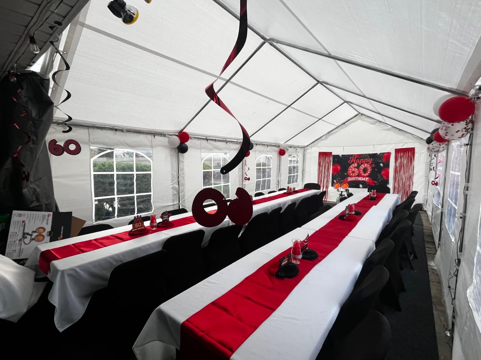 20x20ft Heavy Duty Party Tent with Storage Bags customer photo 1