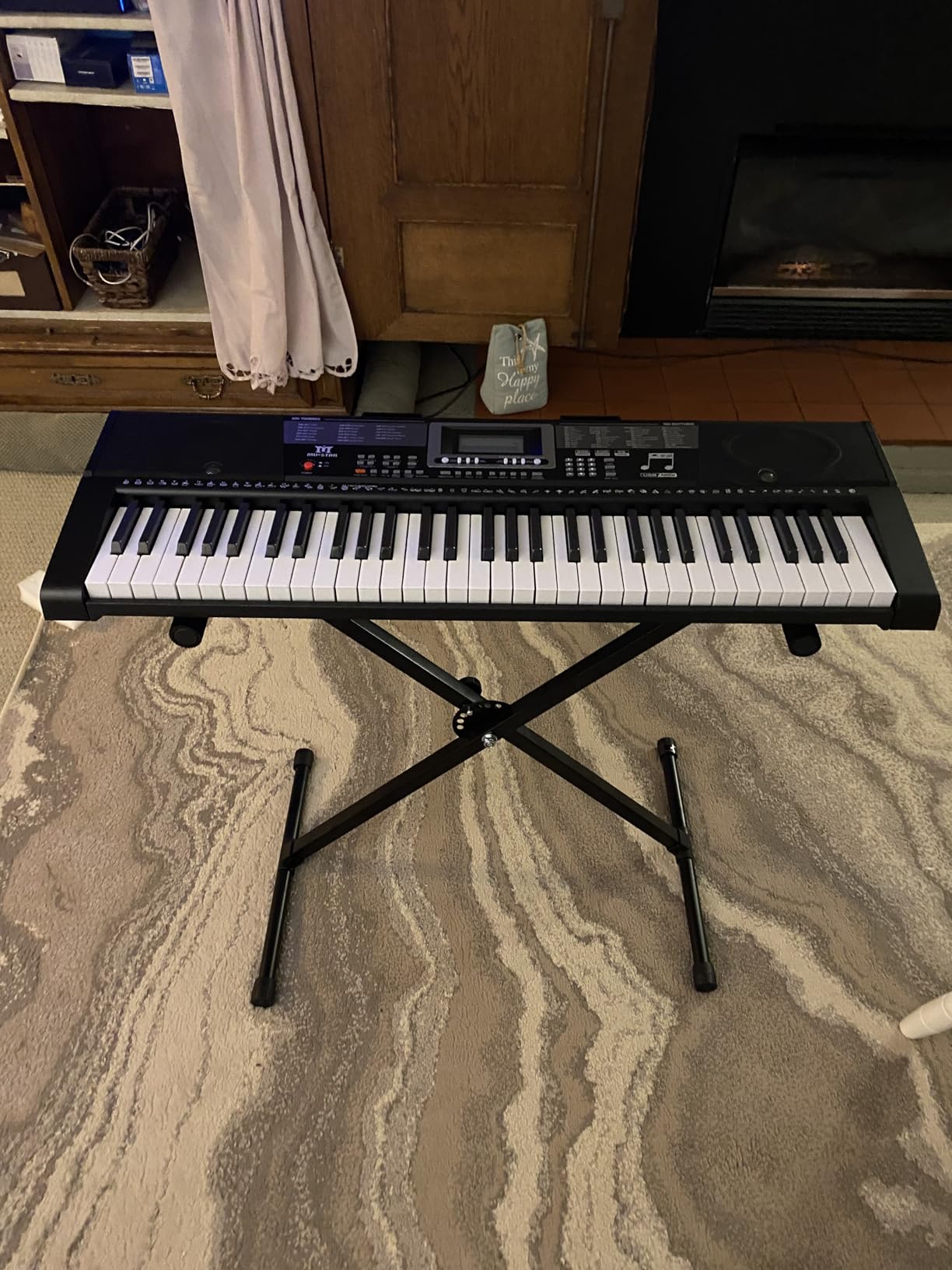 MUSTAR Keyboard Piano, 61 Key Electric Piano Keyboard with Light-Up Keys customer photo 2