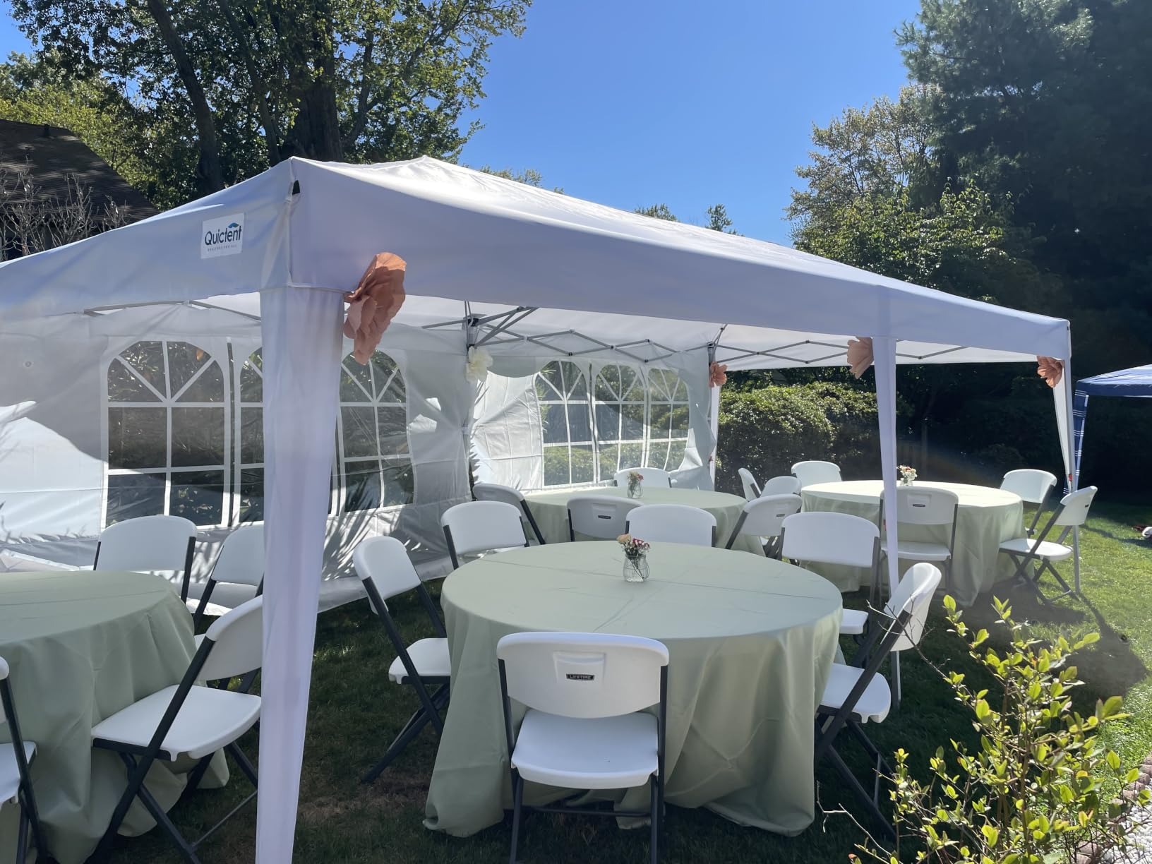 Party Tent 20’ x 20’ Outdoor Canopy Tent w/Removable Sidewall customer photo 1