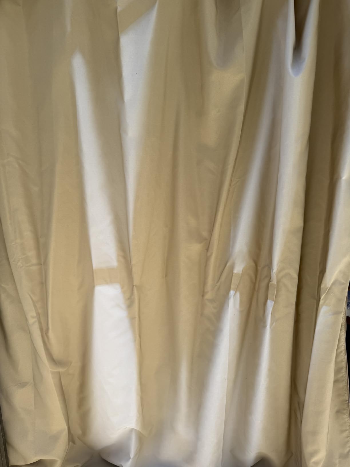 VEVOR Gazebo Curtains Outdoor, Fit Most 12' x 10' x 6.7' Gazebos, 4-Panel Sidewall Gazebo Privacy Curtains with Zippers, Outdoor Curtain Replacement for Patio Canopy, Only Curtain, Khaki customer photo 1