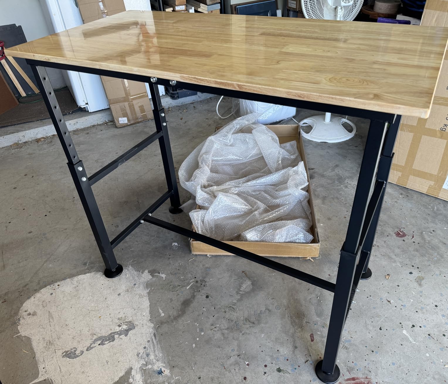 WALMANN Heavy Duty Adjustable Height Workbench 47.75