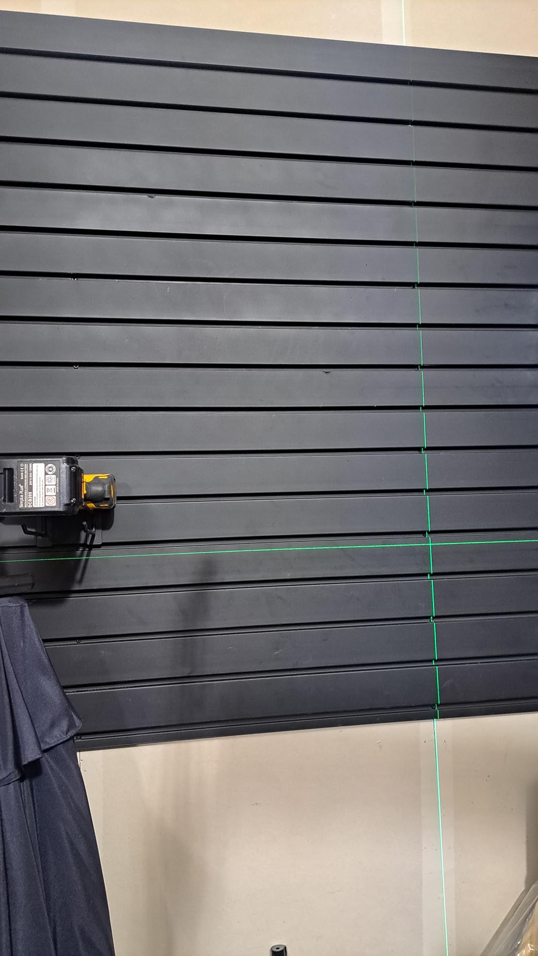 Brakki Slat Wall Paneling 4x8 Ft, Slatwall Garage Organizer Storage System customer photo 1