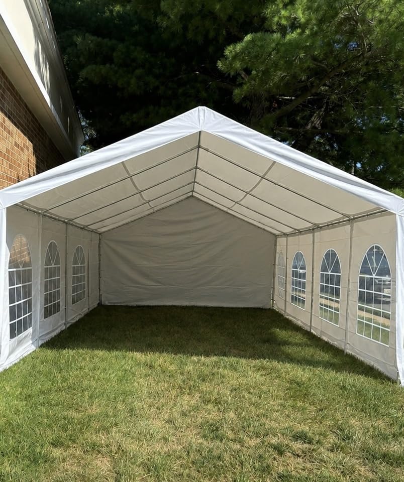 Aoxun 20x20 Party Tent,Heavy-Duty Canopy Tents for Parties Weddings Events customer photo 2