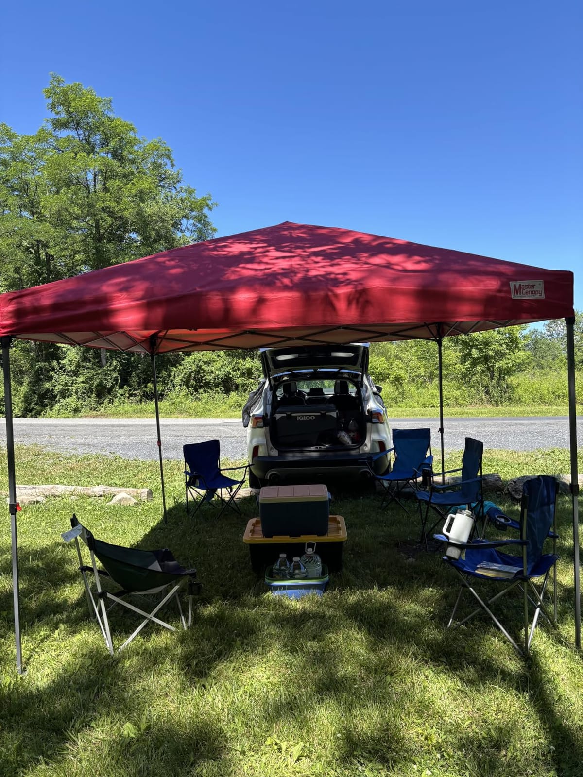 MASTERCANOPY 10x10 Heavy Duty Pop up Canopy Tent with Sidewalls, White customer photo 1
