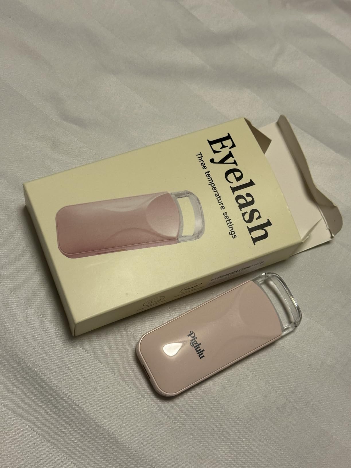 Heated Eyelash Curler,3-Level Temp Mini Travel Electric Lash Curler 10s Heat-3s Curl-24h Hold for Women with Anti-Burn Silicone Pad, Portable Type-C Charging for Long-Lasting Natural Effortless Curves customer photo 2