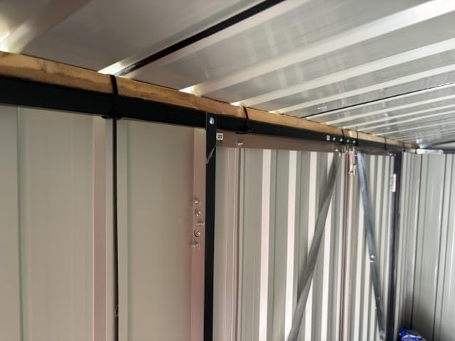 Greesum 10x8FT Outdoor Storage Shed Utility Tool Shed Gray customer photo 2