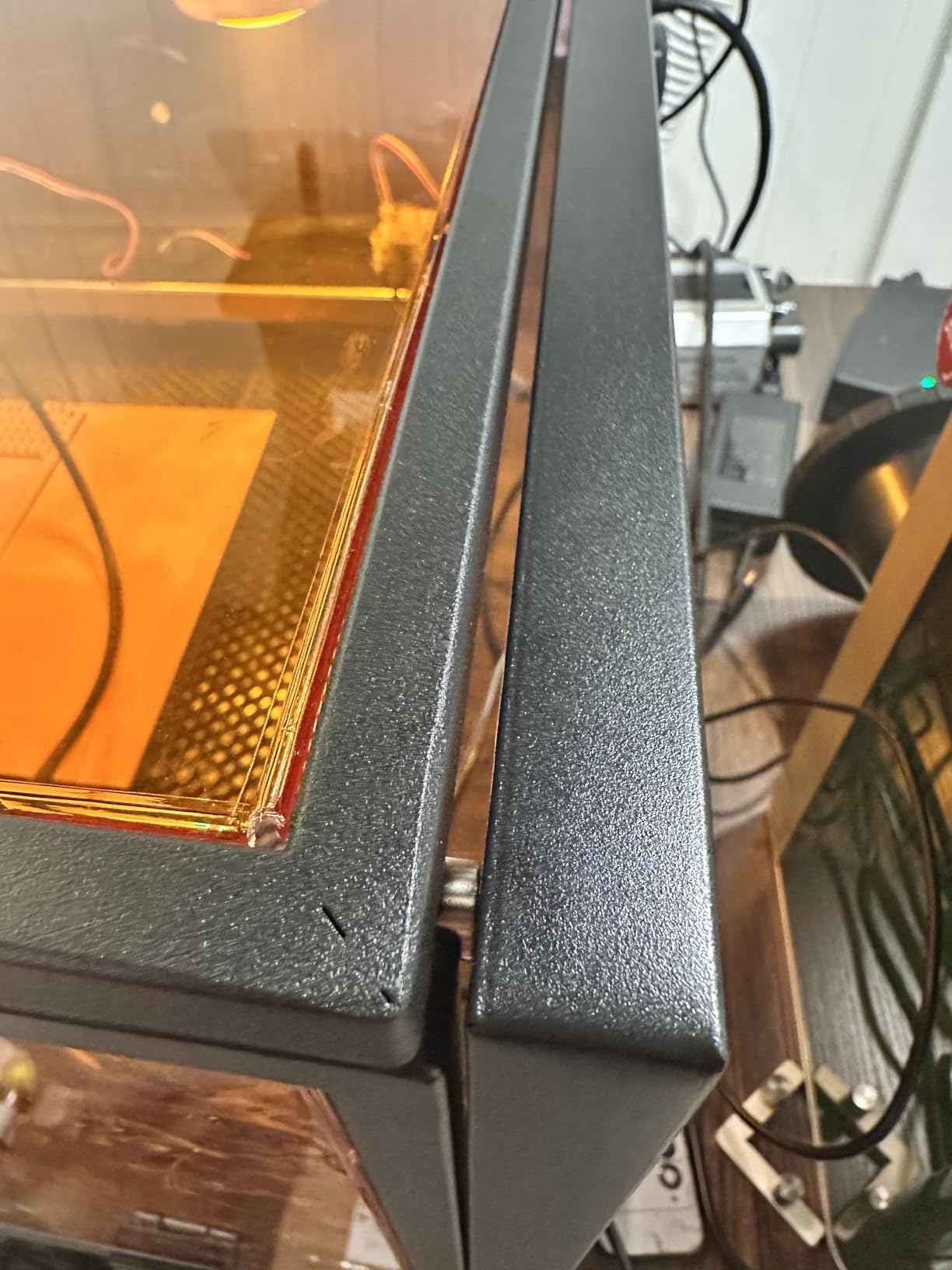 Crafit Laser Engraver Enclosure Cabinet with Exhaust & Light Filtering customer photo 2