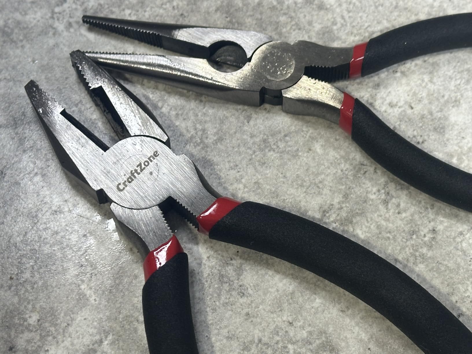 7 Piece Professional Pliers Set With Long Nose, Linesman, Water Pump, Slip Joint And Diagonal Cutting Pliers, Heavy Duty Hand Tool Set For Electrical Work, Home DIY And Automotive Repair customer photo 2