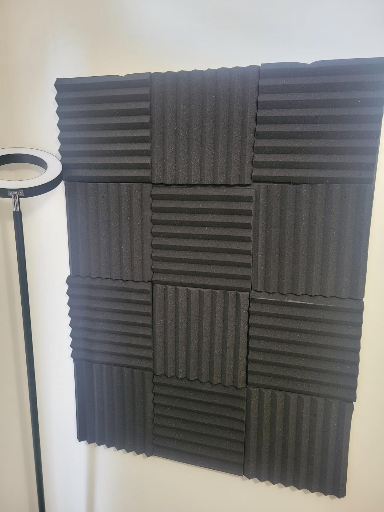 Acoustic Panels 12 pack Self-Adhesive 2