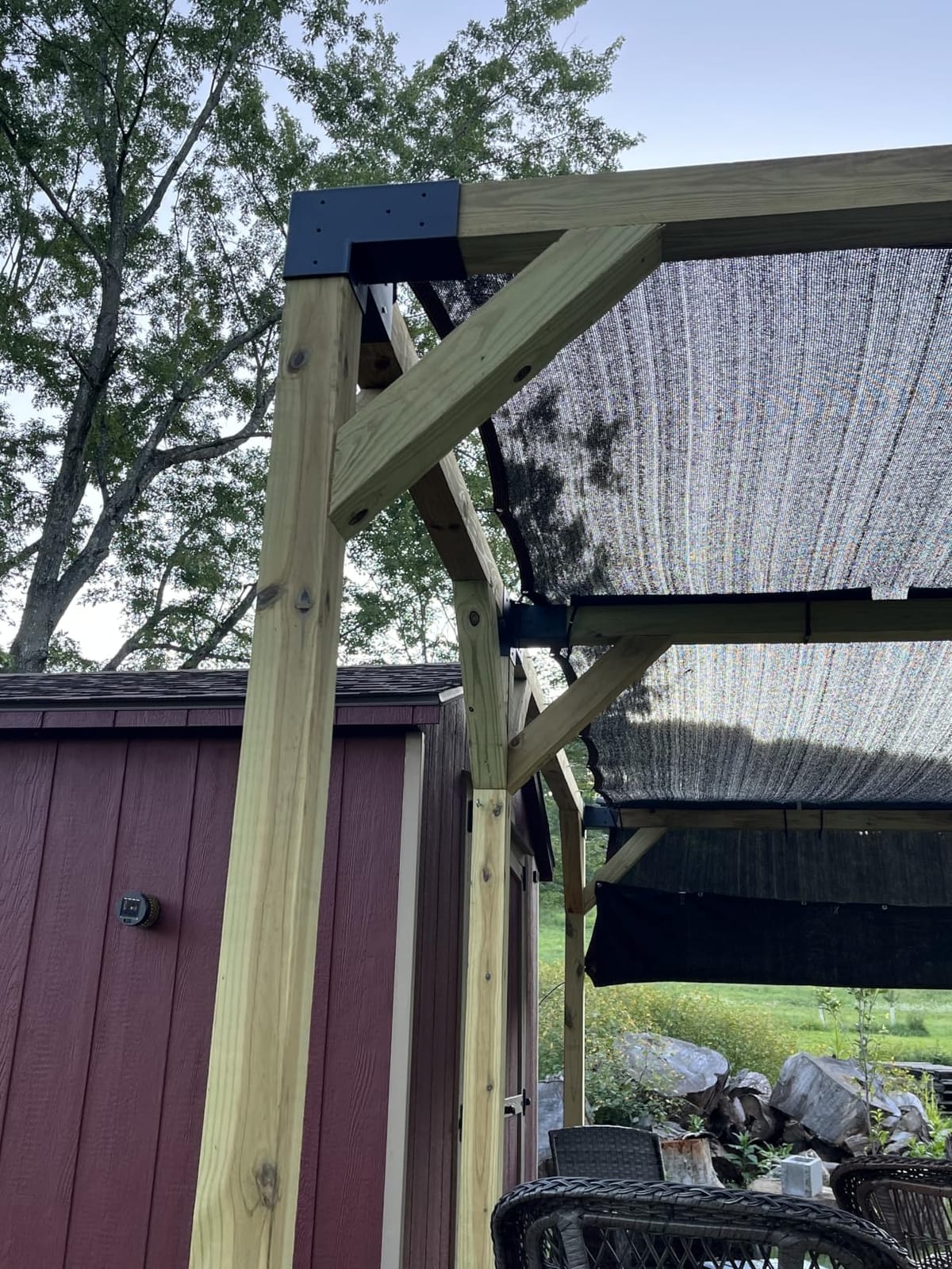 JEXALINE Pergola Kit for 4