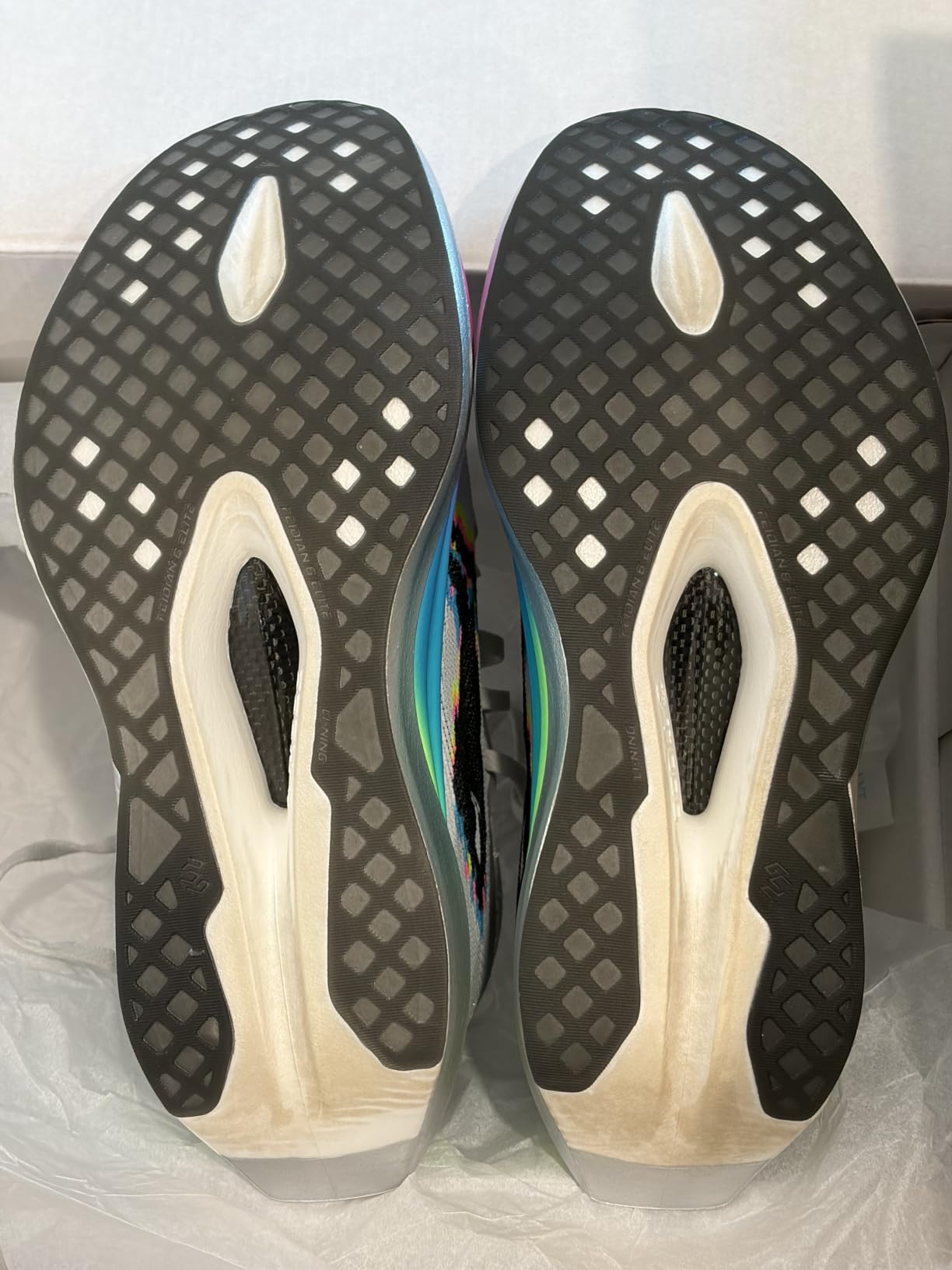 LI-NING FEIDIAN 6 Challenger & Elite Men's Racing Shoes Reflective Lightweight Breathable Running Sneakers for Professional Sports Competitions customer photo 2
