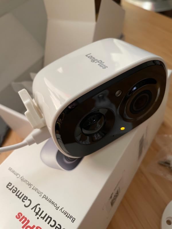 LongPlus 4K Wireless Outdoor Security Camera, WiFi6 Battery Security Camera customer photo 1