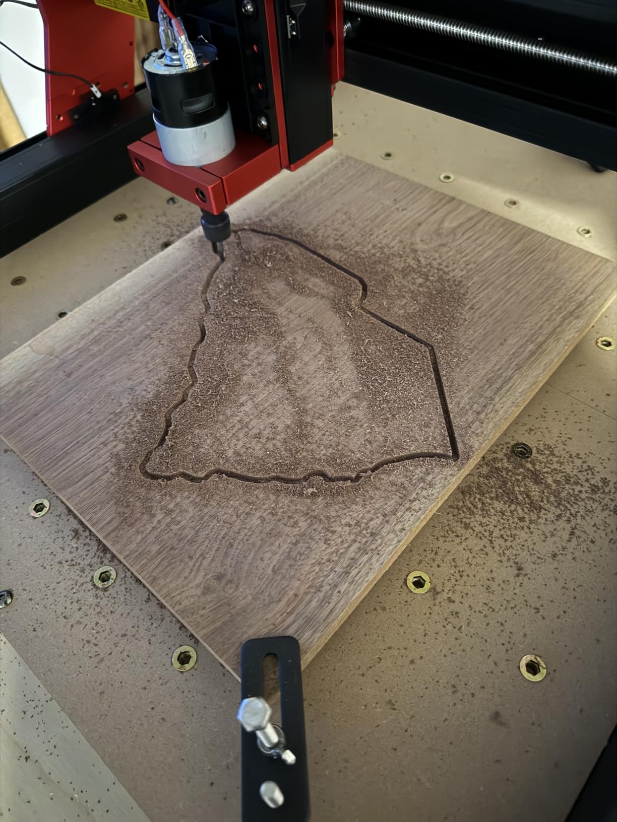 TTC3018 Pro CNC Router Machine,Desktop CNC Engraving Machine customer photo 1