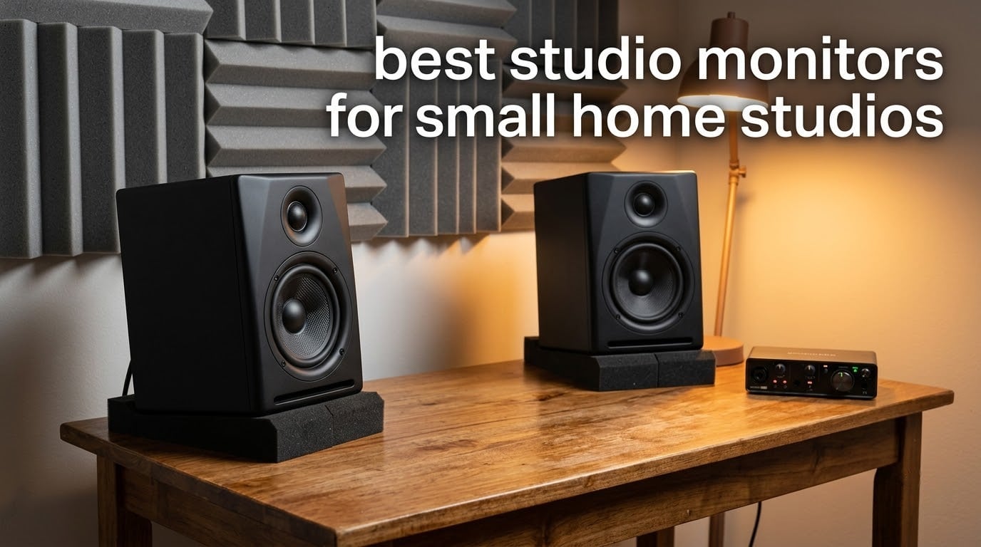 best studio monitors for small home studios