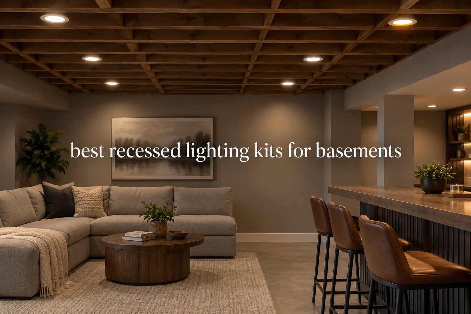 best recessed lighting kits for basements