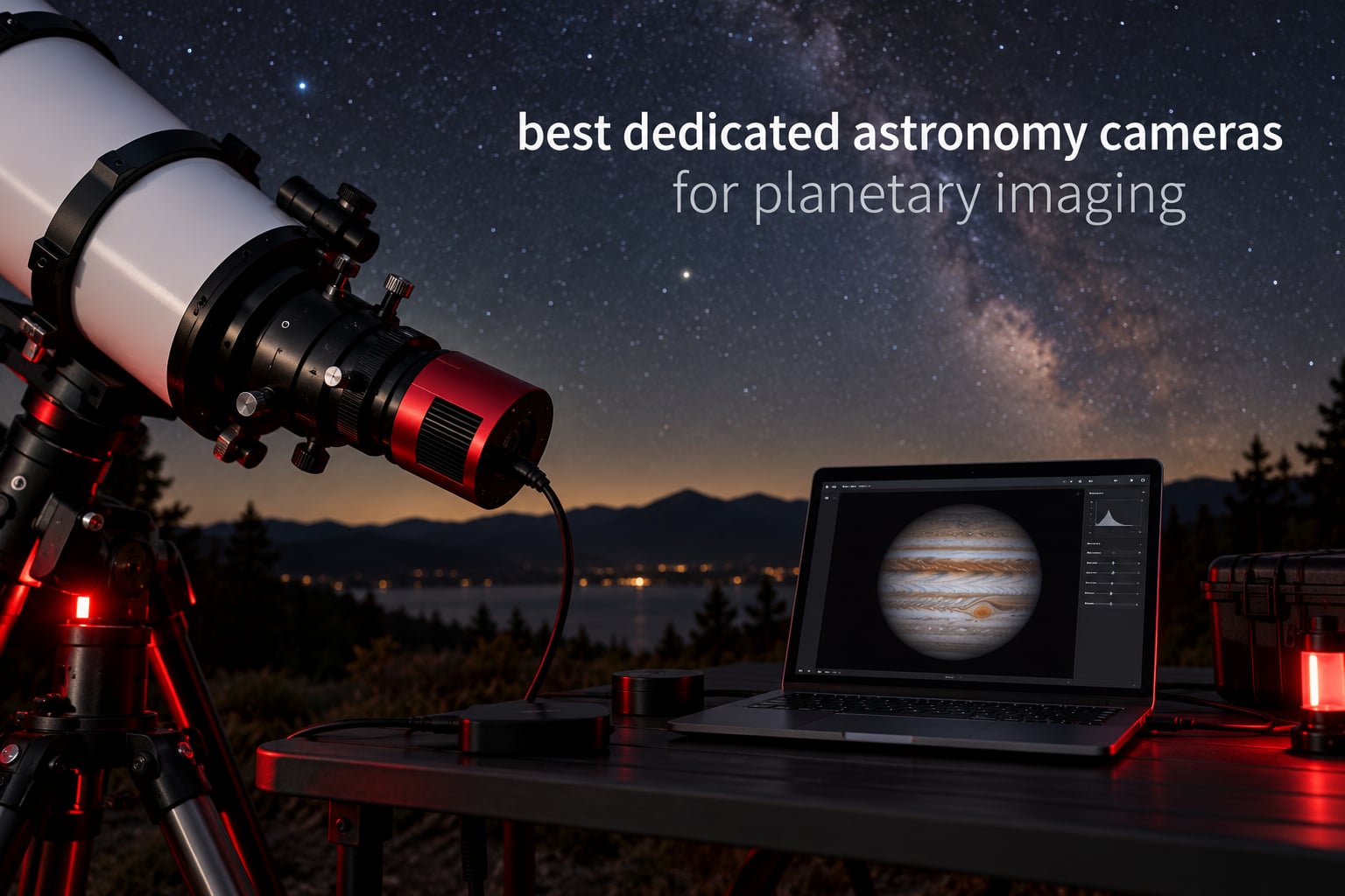 best dedicated astronomy cameras for planetary imaging