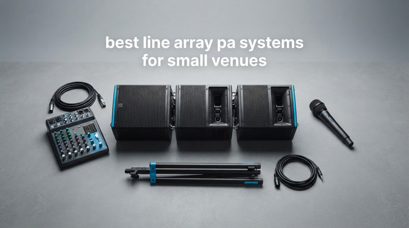 best line array pa systems for small venues