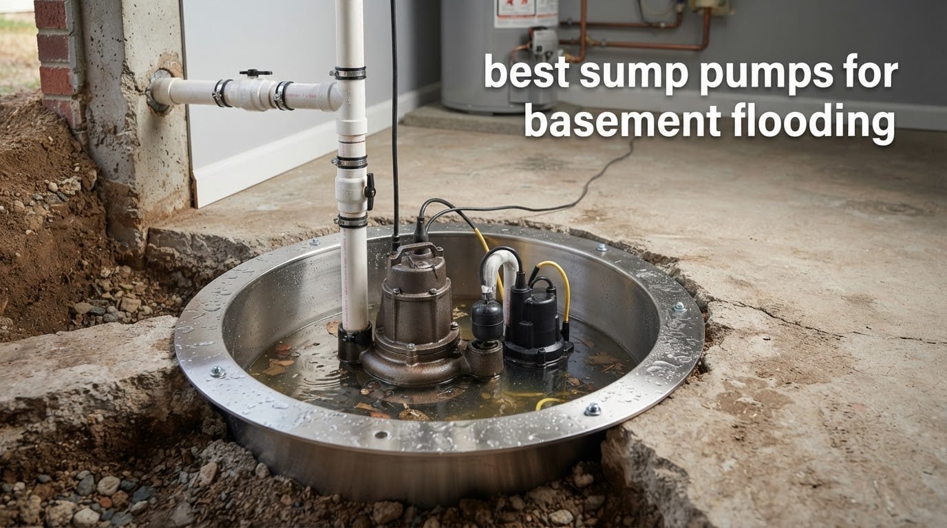 best sump pumps for basement flooding