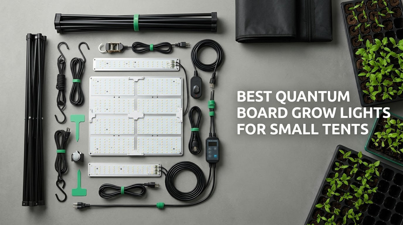best quantum board grow lights for small tents