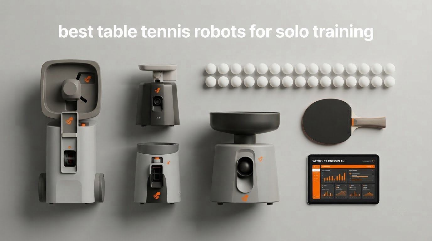 best table tennis robots for solo training