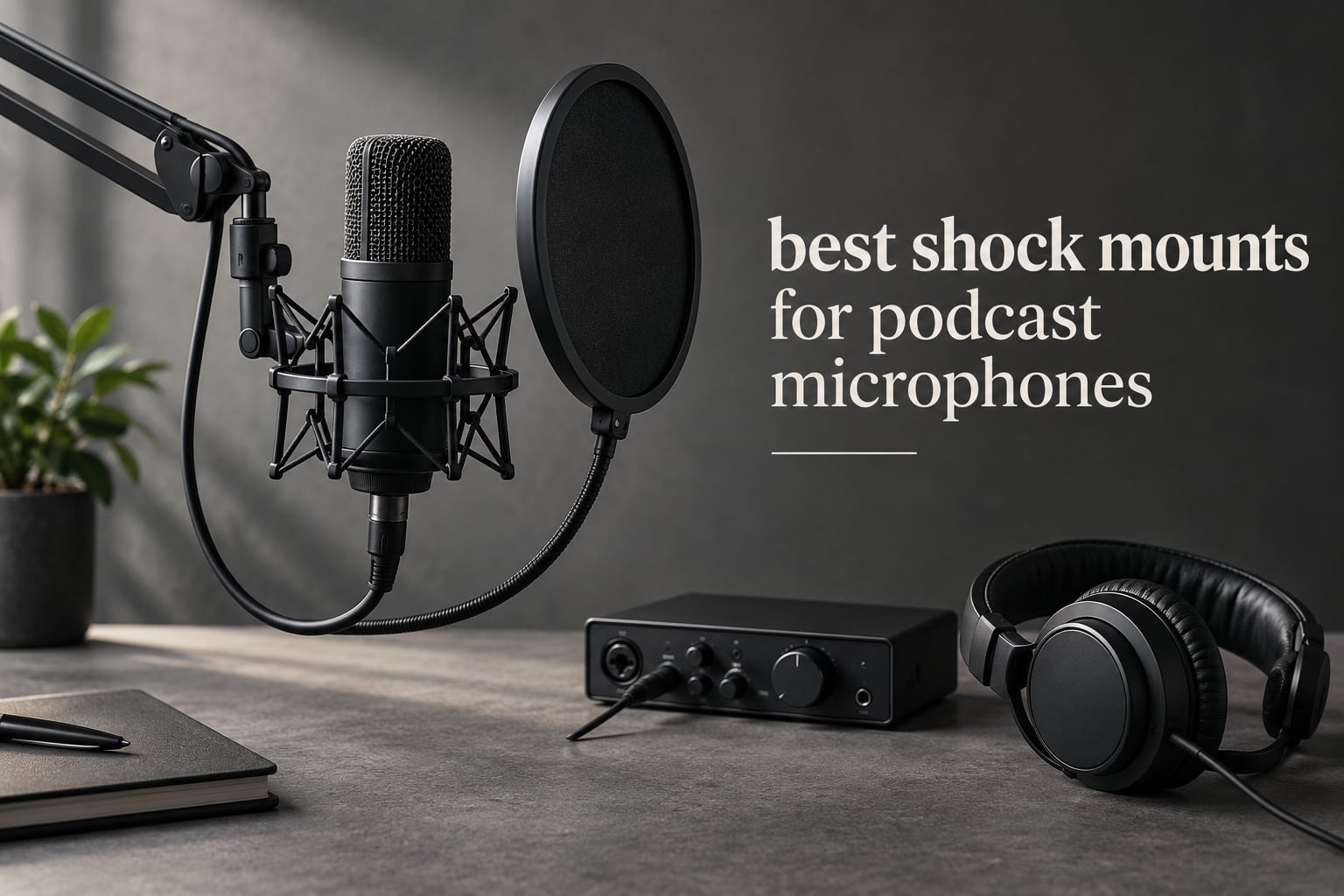 best shock mounts for podcast microphones