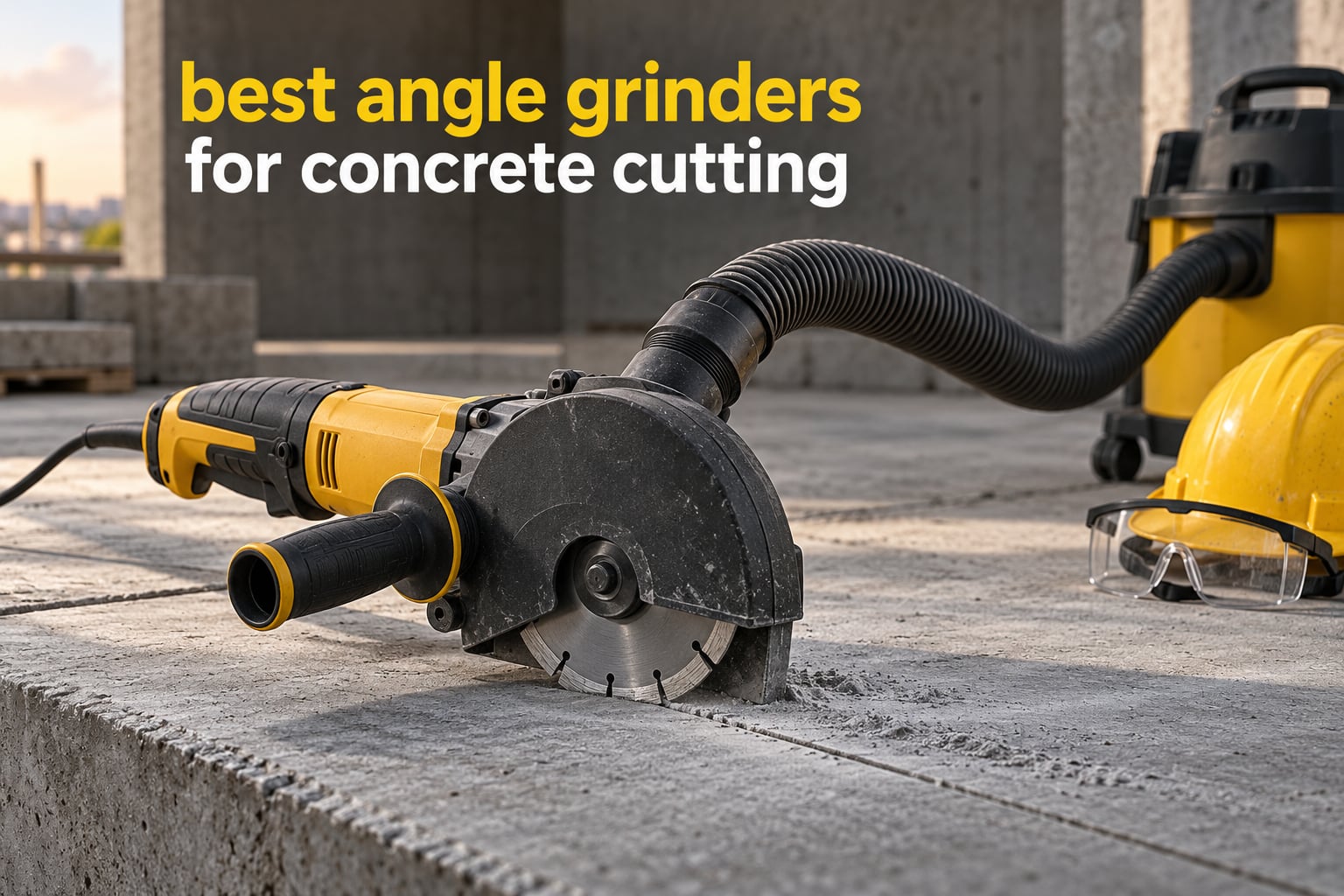best angle grinders for concrete cutting