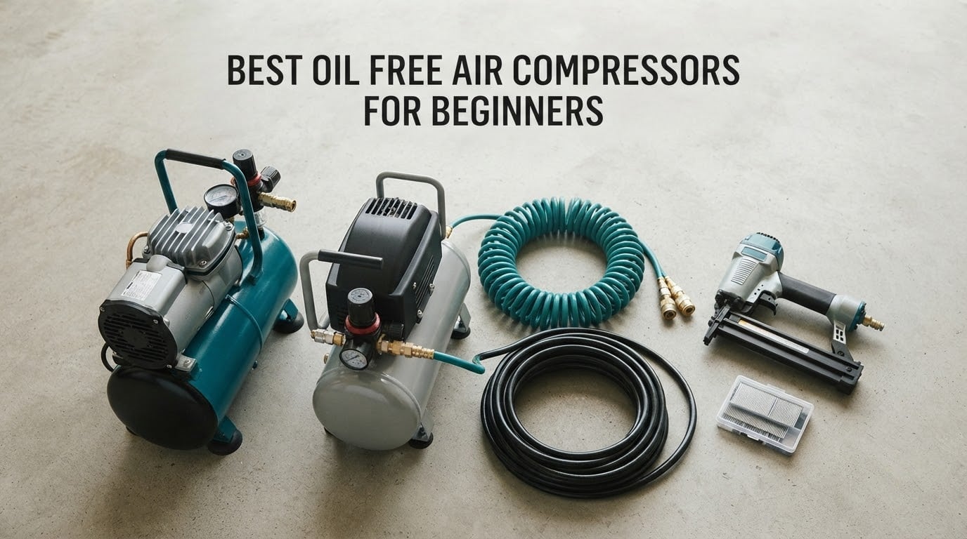 best oil free air compressors for beginners